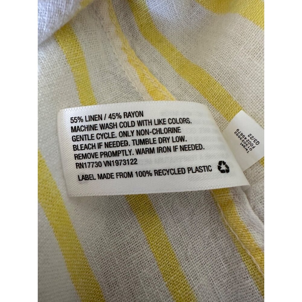 Universal Thread Linen Blend Button Down Shirt Xx… - image 4